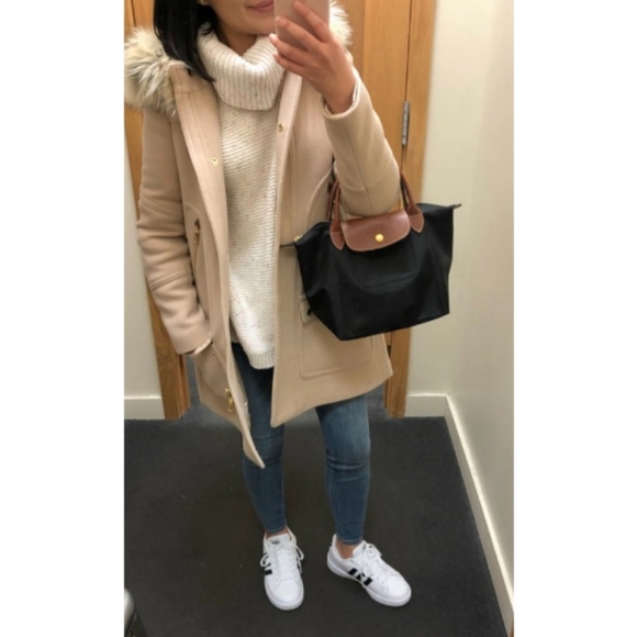 Lou & Grey Funnel Neck oversized cozy rainbow chip sweater size Small - Picture 7 of 15